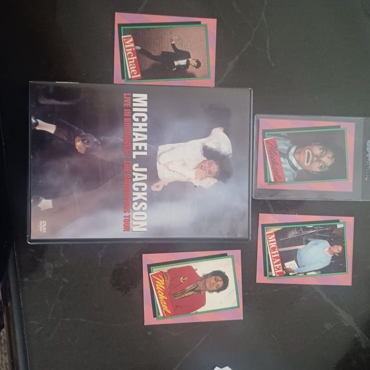 1984 Michael Jackson Cards and DVD
