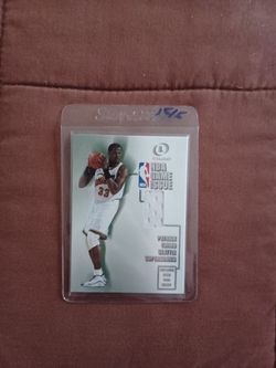 2001 Patrick Ewing  Fleer Legacy Game  Used  Jersey  Insert  Card
