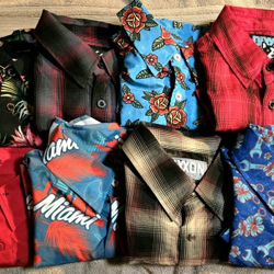 Mens Large DIXXON Bamboos Short Sleeve 