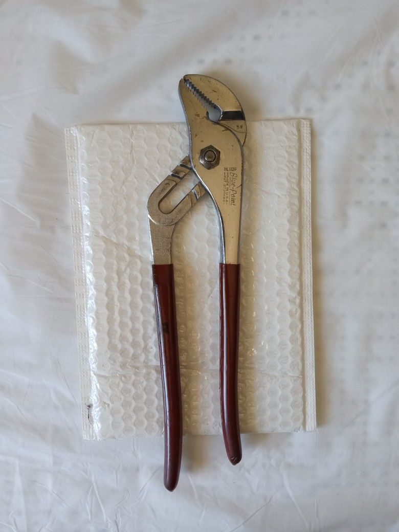 Snap On/Blue Point 12" Adjustable Slip Joint Pliers Hl112p