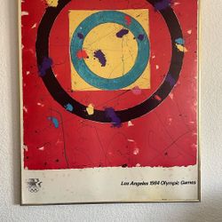 Los Angeles 1984 Olympic Games Painting 