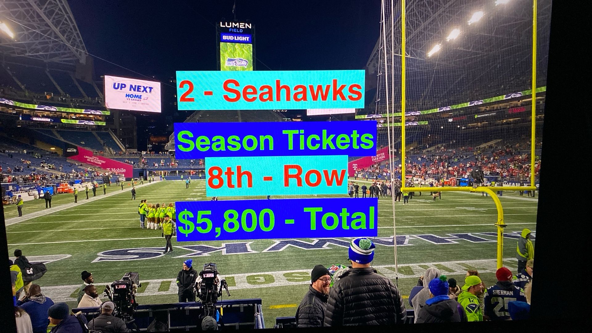 Seahawks Season Tickets