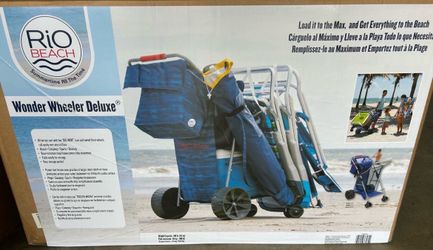 RIO Beach Cart Brand New Never Opened  Beach Wheels