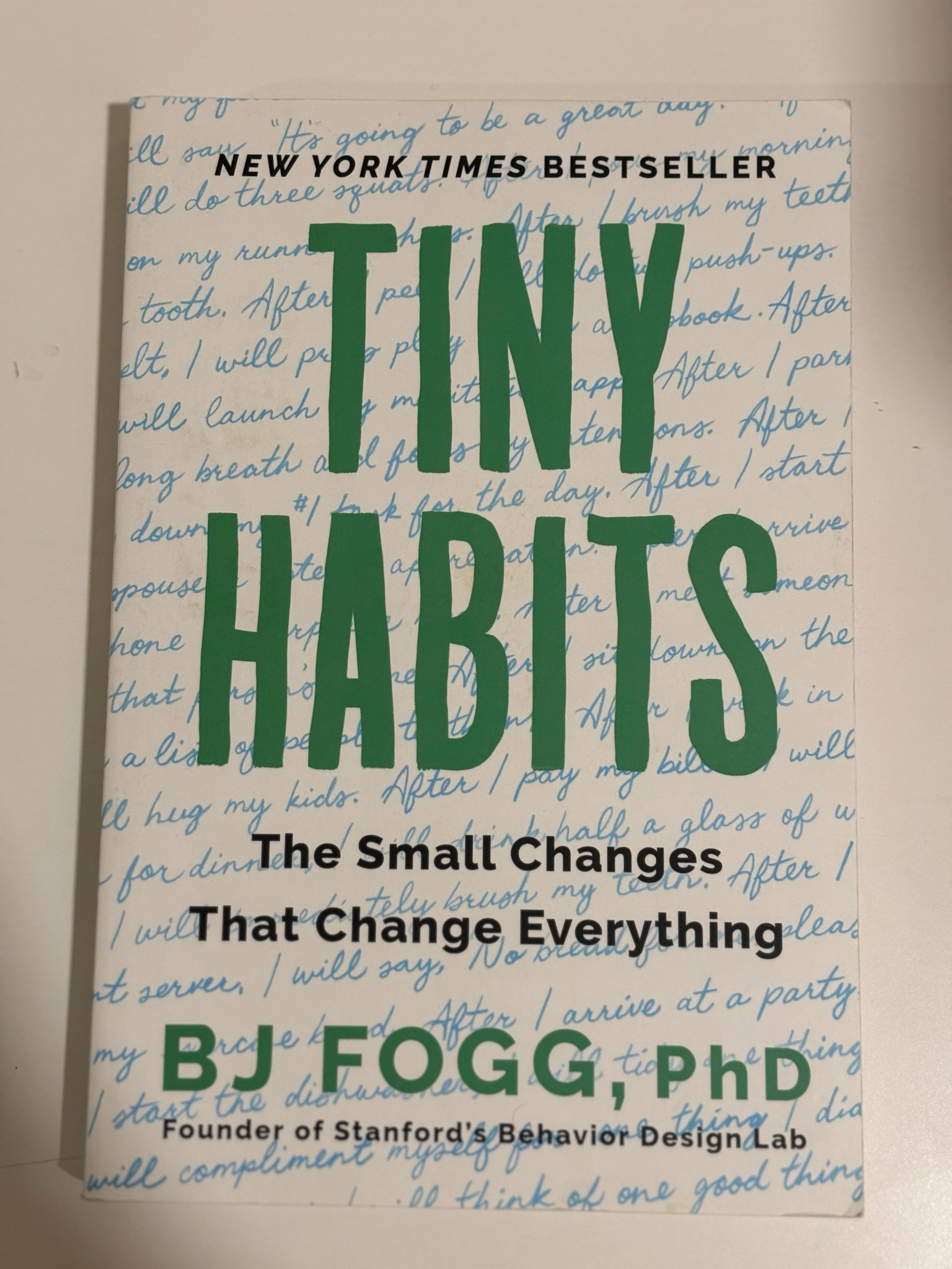 Tiny habitant York Times Best Seller. In Like New Condition!