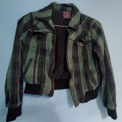 Women's Plaid Medium Jacket