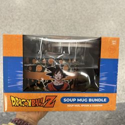 NWT Dragon Ball Z Soup Mug Bundle