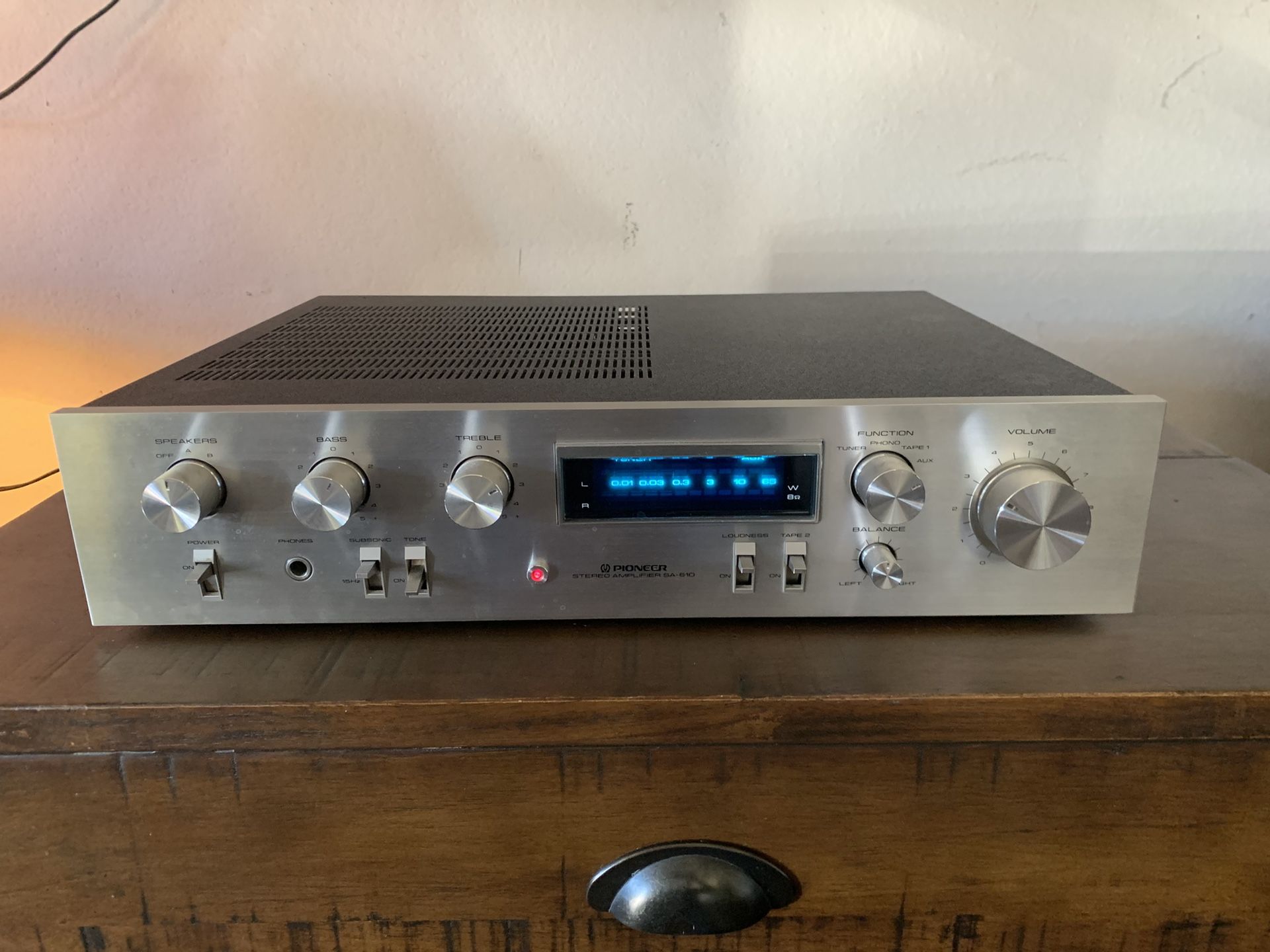 Pioneer SA-610 Integrated Amplifier 