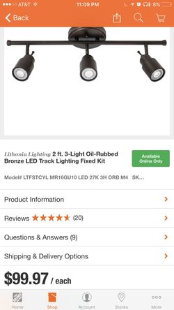 LED Track Kit (Dimmable LED)