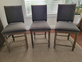 Counter-height Upholstered Stools