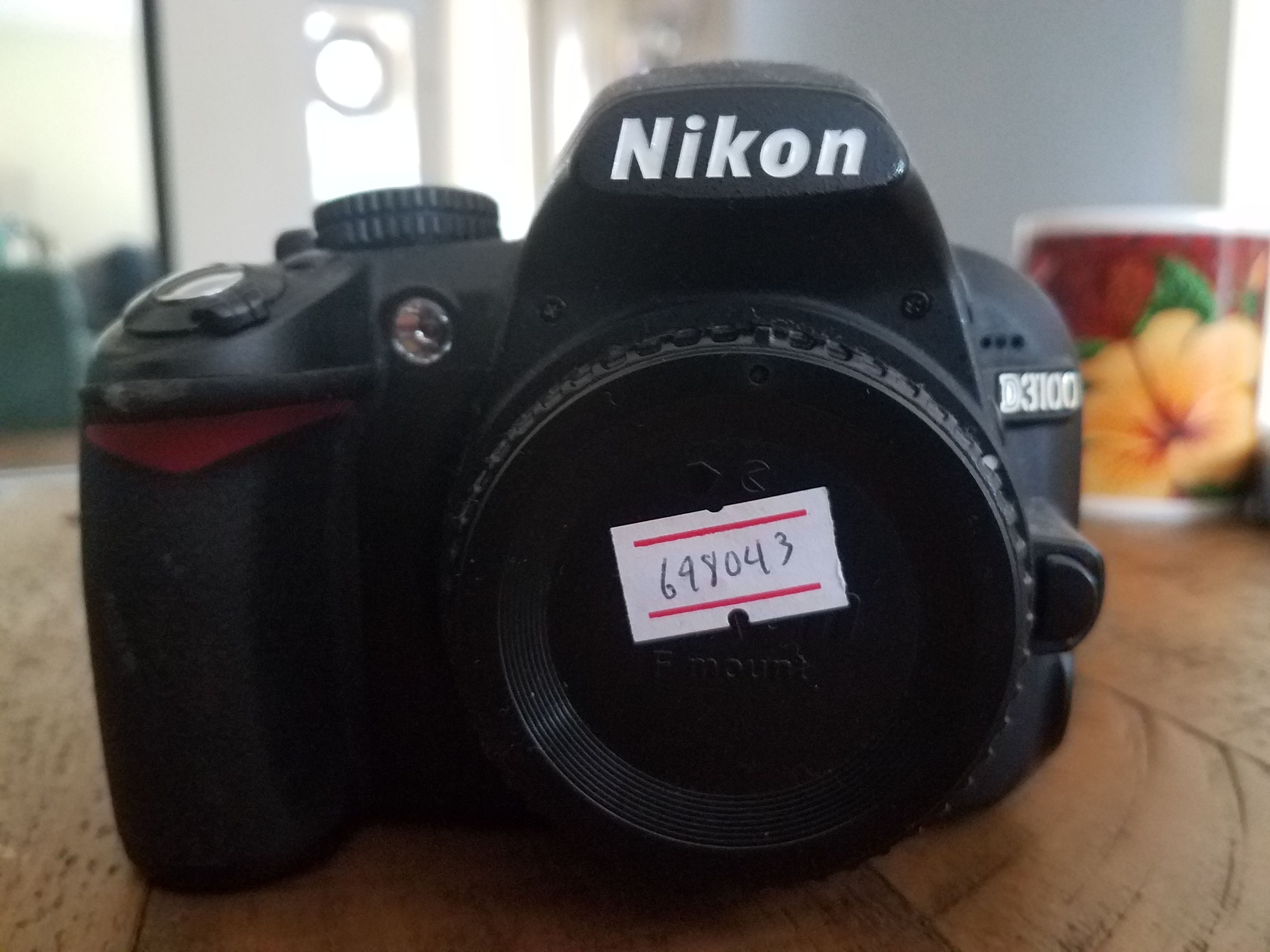 Nikon d3100
