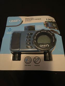 Orbit Digital Faucet Timer 2 Outlet