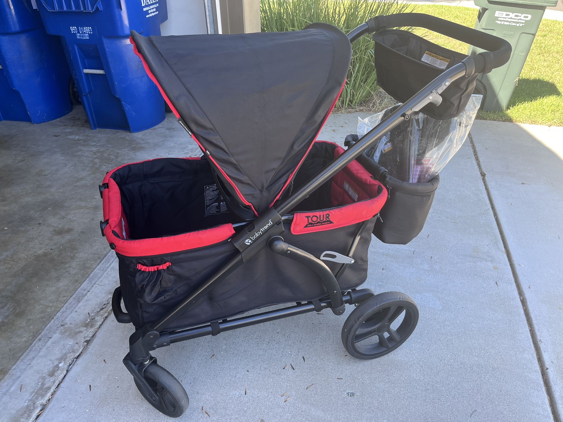 Baby Trend Tour 2 In 1 Stroller Wagon