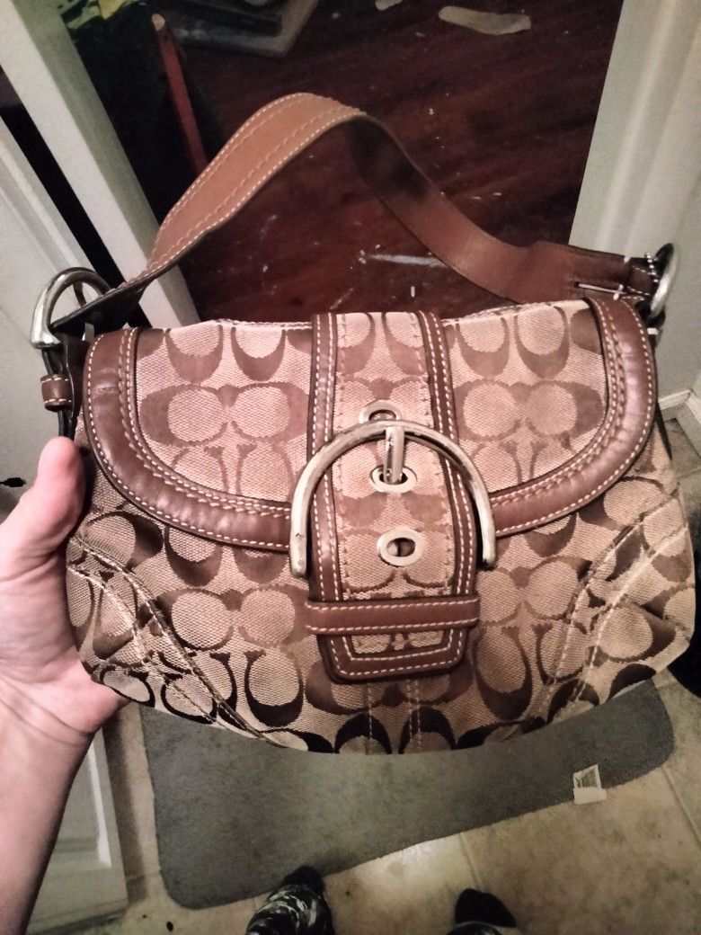 Coach Purse And Wallet/ Clutch Combo