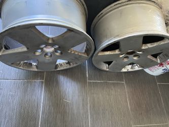 2 rims 19.5” x9.5w