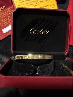 Carti Love Bracelet with Diamonds and screws
