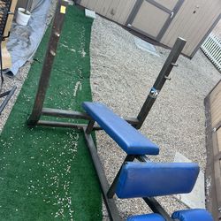 Used cmmercial decline bench