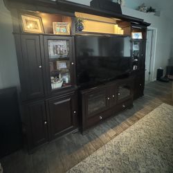 Beautiful- Wall TV unit, Coffee Table And End Table