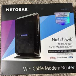 Netgear Nighthawk Cable Modem