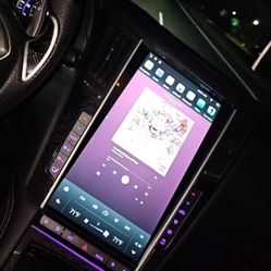 Infiniti Q50 Tesla Screen 2014-19