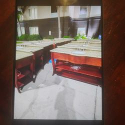 Bathroom Lavatory With Cabinet