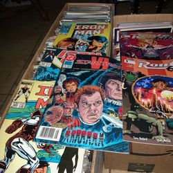  Over 500 Comic Books