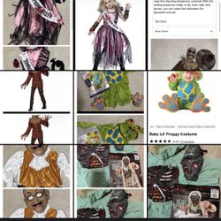 Tons Of Kids Halloween Costumes And Masks 