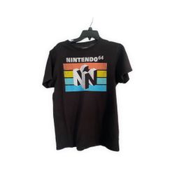 Men’s Nintendo Black T-shirt Size Medium