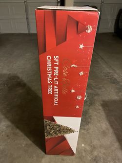 5FT PRE-LIT ARTIFICIAL CHRISTMAS TREE