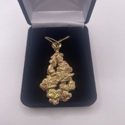 Big Nugget Pendant, 14k, 29grams