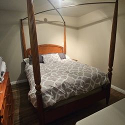 Wood Queen Bed Frame 