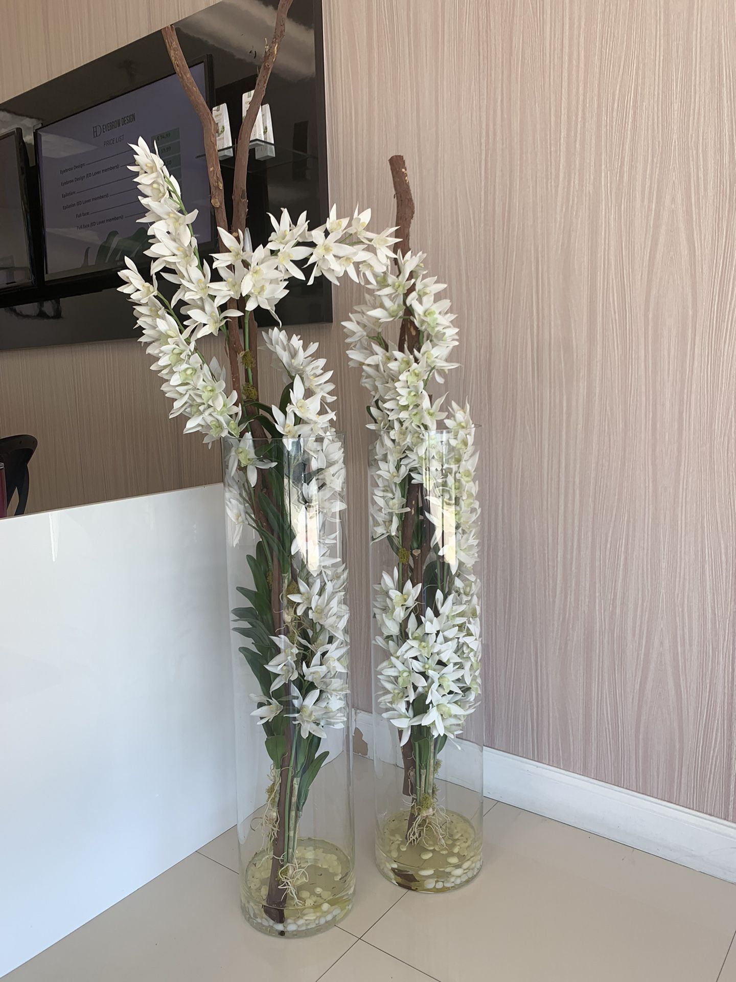 Artificial Flower Vase Decor