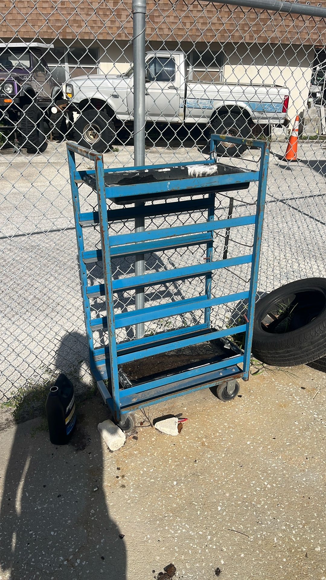 7 Drawer Cart For Shop
