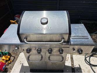Nexgrill 4-Burner Gas Grill with Side Burner – $225 OBO