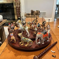 Carousel Figurine William Maans Antique