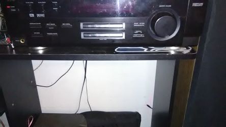 JVC receiver w 2speakers