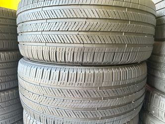 For Sale Two Tires 285/45/22 Goodyear Eagle Touring in new shape 80% Left quality low price Firm