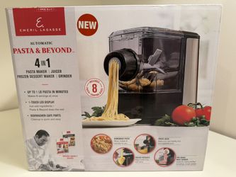 All In One Pasta Maker, Juicer, Grinder And Frozen Desert Maker