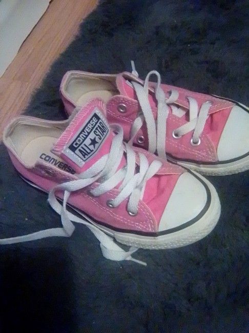 Girls Converse Pink 