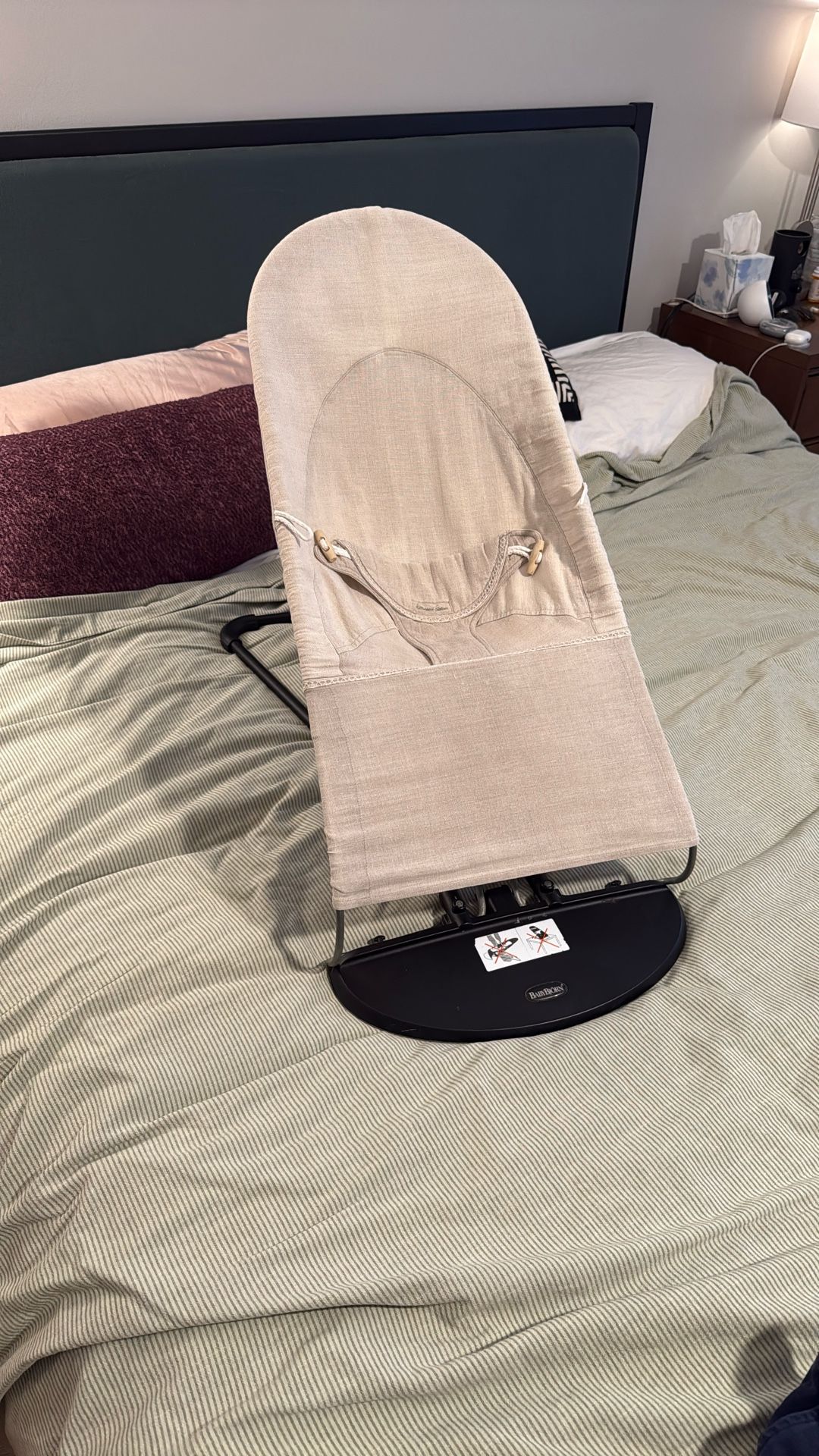 Baby Bjorn Bouncer With Custom Cover