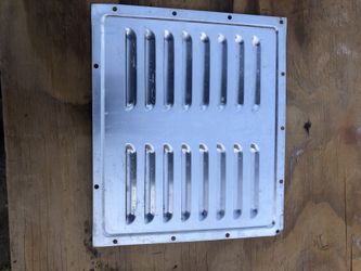 Vent for Enclosed Trailers - Aluminum - 12-1/4" Wide x 10-1/2" Tall OPEN VENT ONLY