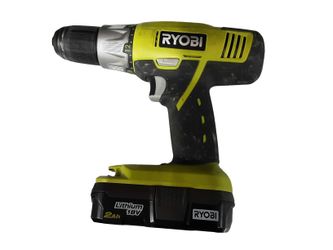 Ryobi P271 Green Cordless Standard Drill