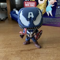 Venomized Captain America