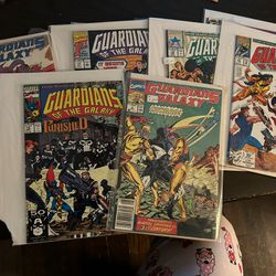 Lot Of 6 Guardians Of The Galaxy Comic Books