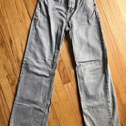 H&M Women/ TEEN Wide Leg Jambe Large High Waist Pants Jeans Size 16 US