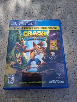 Crash bandicoot n sane trilogy ps4