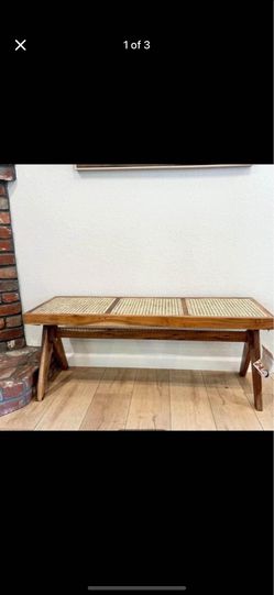 Great Conditions Cane Bench 