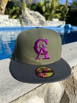 California Angels Mossy Haze Size 7 1/8 420 Lids Hat Drop