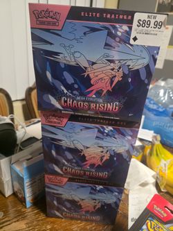 Chaos Rising ebt sealed 65.00 each