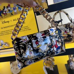 DISNEY X ALDO 100 PATENT BELT BAG CROSSBODY PURSE