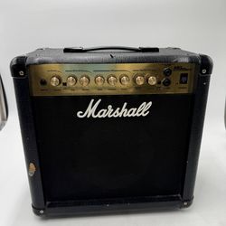 Marshall 15-Watt 1x8-Inch Guitar Combo Amplifier MG15DFX Tested Working